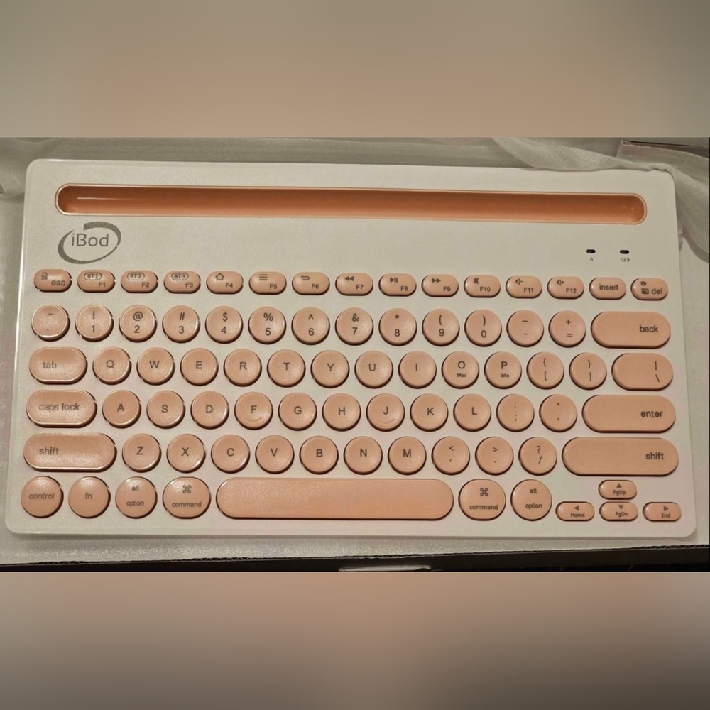 Wireless Multi device Bluetooth Keyboard